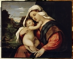 Palma il Vecchio, Jacopo, der Ältere - Madonna mit dem Kinde