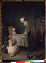 Chardin, Jean-Baptiste Siméon - Das Tischgebet (Le Bénédicité)