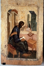 Rubljow, Andrei - Der heilige Matthäus der Evangelist (Detail der Königstür)