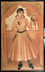 Jakowlew, Alexander Jewgenjewitsch - Porträt der Frau des Malers