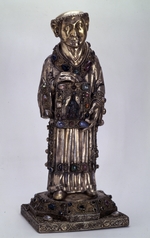WesteuropÃ¤ische angewandte Kunst - Der Heilige Stephanus als Diakon (Rliquar)