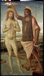 Cozzarelli, Guidoccio di Giovanni - Die Taufe Christi