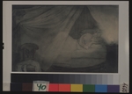 Somow, Konstantin Andrejewitsch - Im Schlafzimmer. Illustration zum Gedicht Graf Nulin von A. Puschkin
