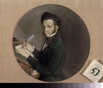 Somow, Konstantin Andrejewitsch - Porträt von Dichter Alexander Sergejewitsch Puschkin (1799-1837)