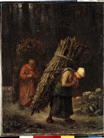 Millet, Jean-François - Bauernfrauen mit Reisig