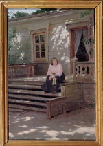 Kalinitschenko, Jakow Jakowlewitsch - Vor dem Hauseingang