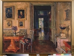 Schukowski, Stanislaw Julianowitsch - Interieur im Gutshaus Brassowo