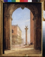 Tschernezow, Nikanor Grigorjewitsch - Der Markusplatz in Venedig