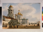 Perrot, Ferdinand Victor - Die Kirche der Gottesmutter von Wladimir in St. Petersburg