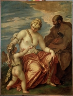 Ricci, Sebastiano - Venus, Vulcanus und Amor