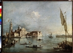 Guardi, Francesco - Blick auf die Insel San Giorgio Maggiore