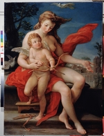 Batoni, Pompeo Girolamo - Venus und Cupido