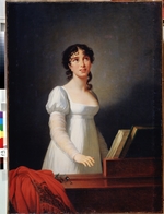 VigÃ©e Le Brun, Louise Ãlisabeth - Porträt der italienischen Sängerin Angelika Catalani (1780-1849)