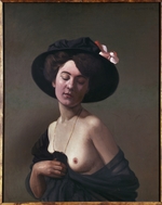 Vallotton, Felix Edouard - Dame mit schwarzem Hut