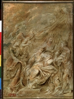 Rubens, Pieter Paul - Geburt des Dauphin, Ludwigs XIII.