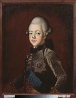 Serdjukow, Grigori - Porträt des Großfürsten Pawel Petrowitsch (1754-1801) als Kind