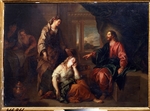 La Fosse, Charles, de - Christus im Hause von Martha und Maria