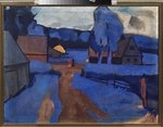 Schkolnik, Iossif Solomonowitsch - Blaue Landschaft