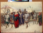 Kiwschenko, Alexei Danilowitsch - Die Unterwerfung Nowgorods durch den Zaren Iwan III. 1478