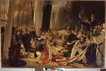 Biard, François-August - An Deck während einer Seeschlacht