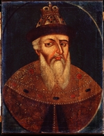 Unbekannter KÃ¼nstler - Porträt des Zaren Iwan IV. des Schrecklichen (1530-1584)