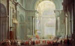 Pannini (Panini), Giovanni Paolo - Interieur des Petersdoms in Rom