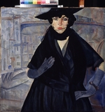 Grigorjew, Boris Dmitriewitsch - Dame in Schwarz