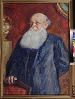 Pasternak, Leonid Ossipowitsch - Porträt des Revolutionärs Fürst Pjotr A. Kropotkin (1842-1921)