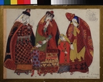 Roerich, Nicholas - Kostümentwurf zur Oper Fürst Igor von A. Borodin