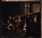 Caravaggio, Michelangelo - Die Berufung des heiligen Matthäus