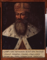 Russischer Meister - Porträt des Großfürsten von Kiew Wladimir I. des Großen (960-1015)