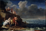 Poelenburgh, Cornelis, van - Bacchus und Ariadne auf der Insel Naxos