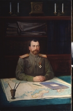 Schesterikow, Nikolai - Porträt des Kaisers Nikolaus II. (1868-1918)