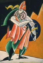 Popowa, Ljubow Sergejewna - Kostümentwurf zum Theaterstück Priester Tarquinius nach S. Poliwanow