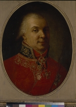 Argunow, Iwan Petrowitsch - Porträt von Dichter Gawriil Romanowitsch Derschawin (1743-1816)