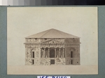Quarenghi, Giacomo Antonio Domenico - Entwurf einer Theaterfassade