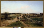 Neuville, Alphonse Marie, de - Szene aus dem Deutsch-Französischen Krieg 1870