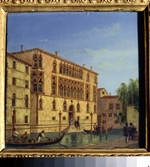Adam, Jean-Victor Vincent - Ansichten von Venedig. Palazzo Giovanelli