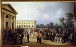 Krüger, Franz - Russische Garde in Zarskoje Selo im Jahre 1832