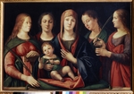 Vivarini, Alvise - Madonna und Kind mit Maria Magdalena, heiligen Katharina und zwei Heiligen