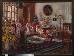 Schukowski, Stanislaw Julianowitsch - Interieur im Gutshaus Brassowo