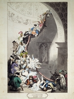 Rowlandson, Thomas - Die Treppe zur Ausstellung