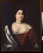 Wedekind, Johann-Heinrich - Porträt der Kaiserin Katharina I. (1684-1727)