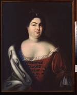 Wedekind, Johann-Heinrich - Porträt der Kaiserin Katharina I. (1684-1727)