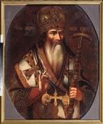 Russischer Meister - Bildnis Joachim, Patriarch von Moskau (1674-1690)