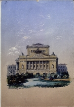 Sadownikow, Wassili Semjonowitsch - Das Alexandra-Theater in Sankt Petersburg