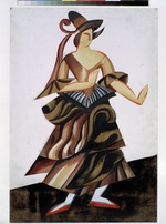 Exter, Alexandra Alexandrowna - Kostümentwurf zum Theaterstück Romeo und Julia von W. Shakespeare