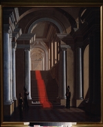 Sarjanko, Sergei Konstantinowitsch - Die Treppe im Anitschkow-Palast in St. Petersburg