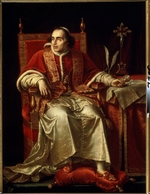 Wicar, Jean-Baptiste Joseph - Porträt des Papstes Pius VII. (1742-1823)