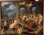Rottenhammer, Johann (Hans), der Ältere - Das Festmahl der Götter (Hochzeit von Peleus und Thetis)